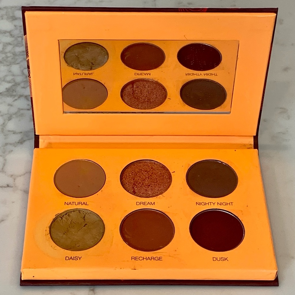 Coloured Rain Beauty Rust Palette